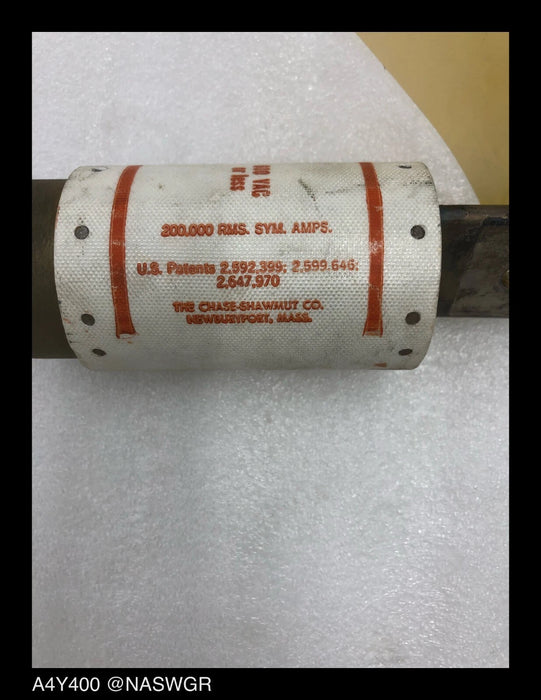 A4Y400 , Shawmut Amp-Trap A4Y400 Time Delay Fuse , Type: 209 , 400 Amps , PN: A4Y400