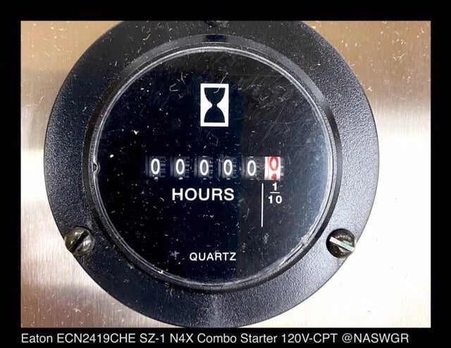 Eaton ECN2419CHE NON-REVERSING FVNR STARTER 30A/468V/120/60 110V/50 COIL VOLTS