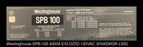 Westinghouse SPB-100 Circuit Breaker (E/O,D/O) ~ 4000 Amp - Special Frame