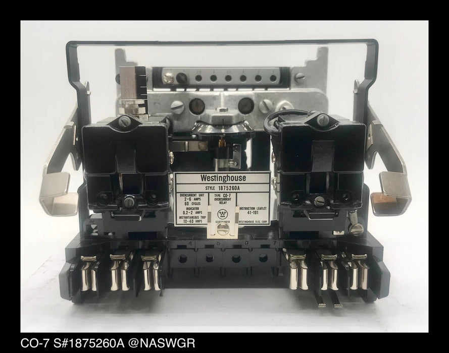 Westinghouse CO-7, 1875260A Overcurrent Relay - 2/6 Amp