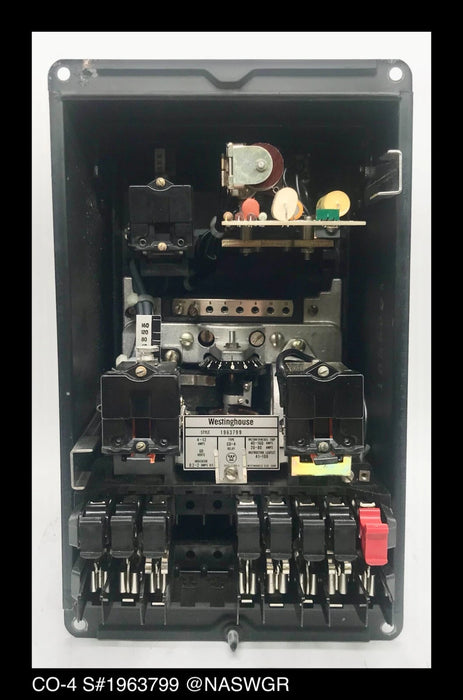 Westinghouse CO-4, 1963799 Overcurrent Relay - 4/12 Amp
