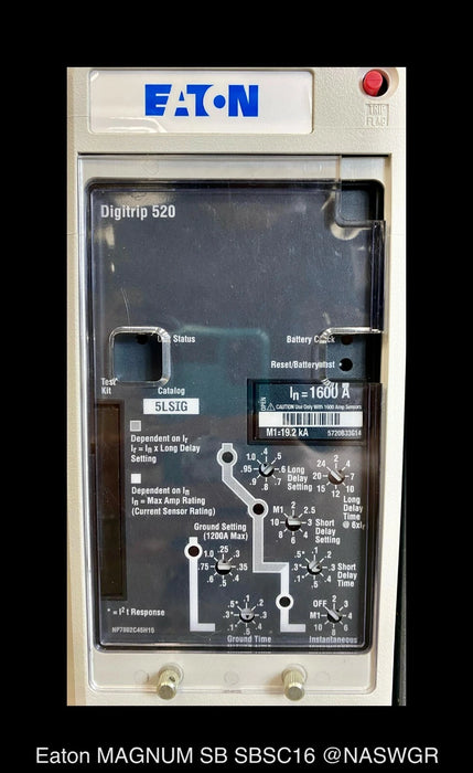 Eaton Magnum SB SBSC16 Circuit Breaker (E/O,D/O) - 1600 Amp