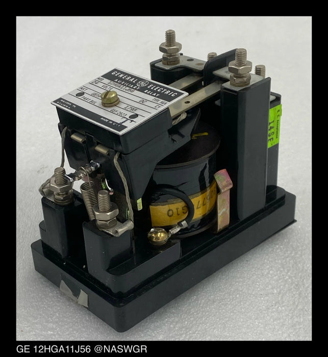 12HGA11J56 - General Electric 12HGA11J56 HGA Auxiliary Relay
