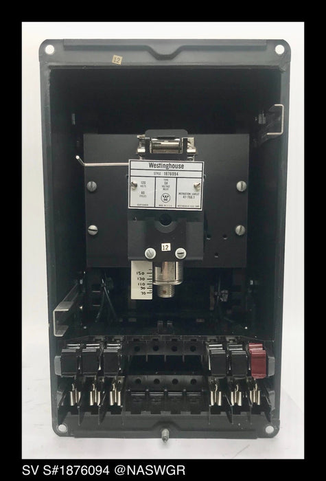 Westinghouse SV, 1876094 Voltage Relay - 120vAC