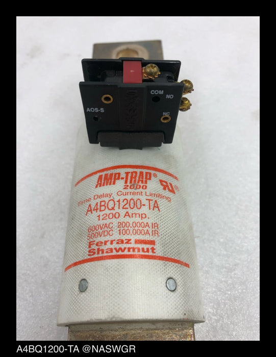 Share Ferraz Shawmut Amp-Trap A4BQ1200-TA Time Delay Fuse - Unused Surplus