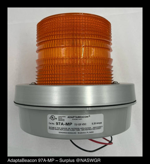 Edwards Signaling 97A-MP Signal Lights 97 Series Flashing Strobe Light