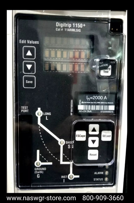 Eaton Magnum SB SBSC20 Circuit Breaker (E/O,B/I) - 2000 Amp - Unused
