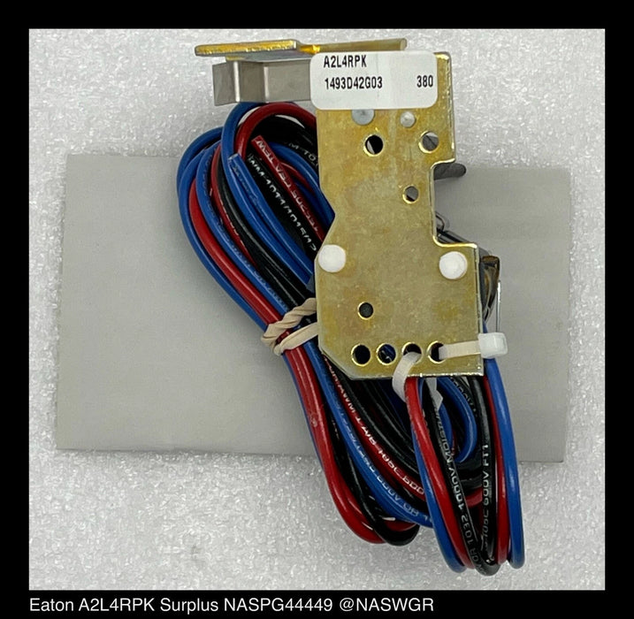 Eaton Molded Case Circuit Breaker Accessory Alarm Switch A2L4RPK - 1493D42G03