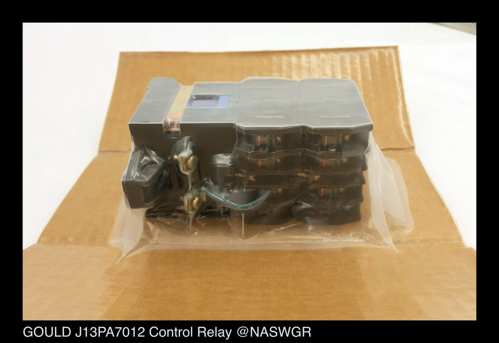 Gould J13PA7012 Control Relay - 125vDC - Unused