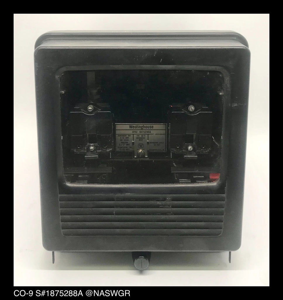 Westinghouse CO-9, 1875288A Overcurrent Relay - 4/12 Amp