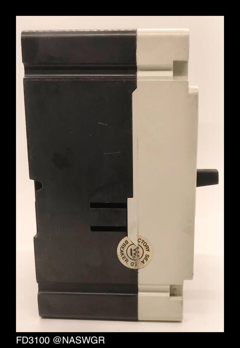 Westinghouse FD3100 Molded Case Circuit Breaker - 100 Amp