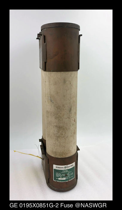 GE 0195X0851G-2 EJ-1 Fuse - 150 Amp General Electric EJ-1 Double Barrell Fuse