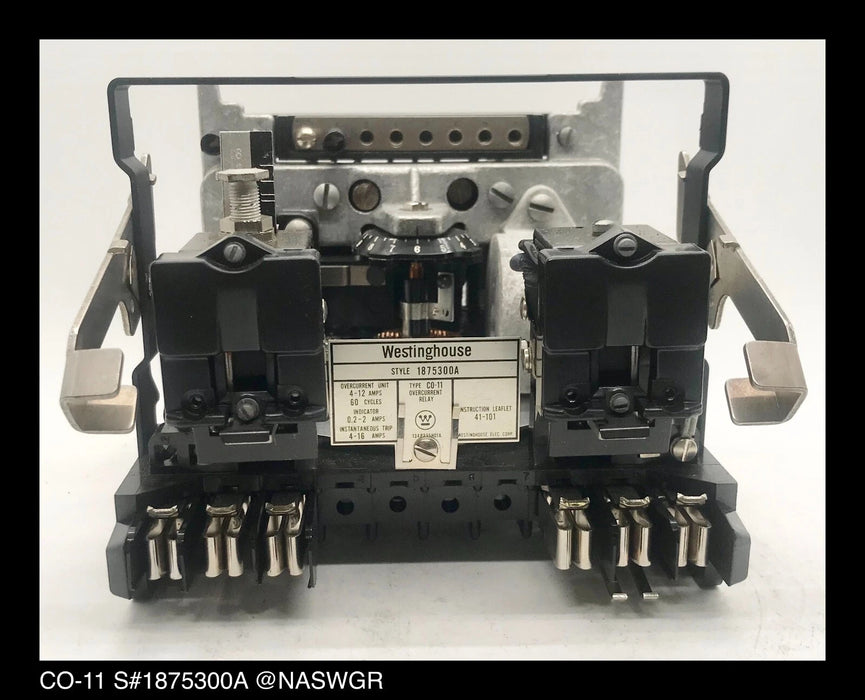 Westinghouse CO-11, 1875300A Overcurrent Relay - 4/12 Amp