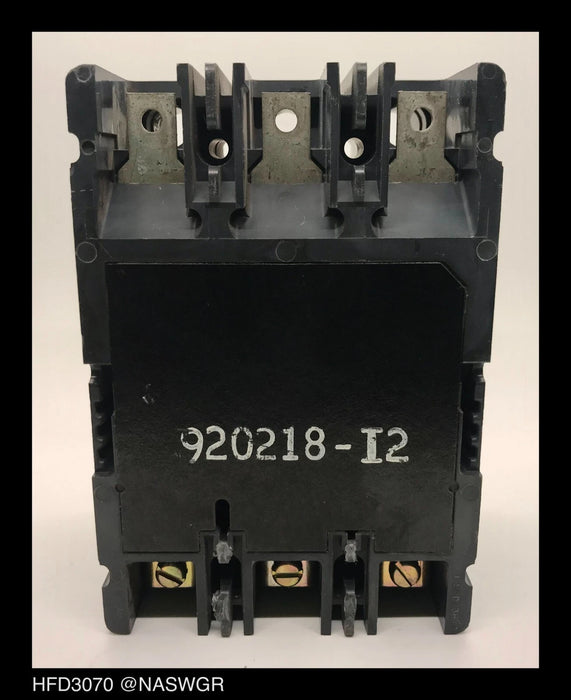Westinghouse HFD3070 Molded Case Circuit Breaker - 70 Amp