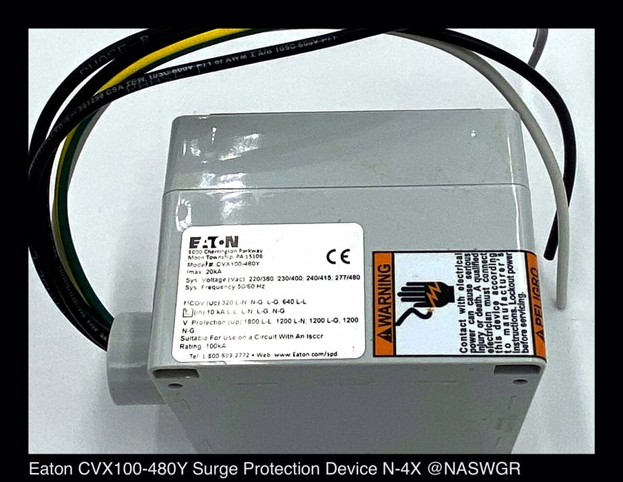 Eaton CVX100-480Y Surge Protective Device - Surplus