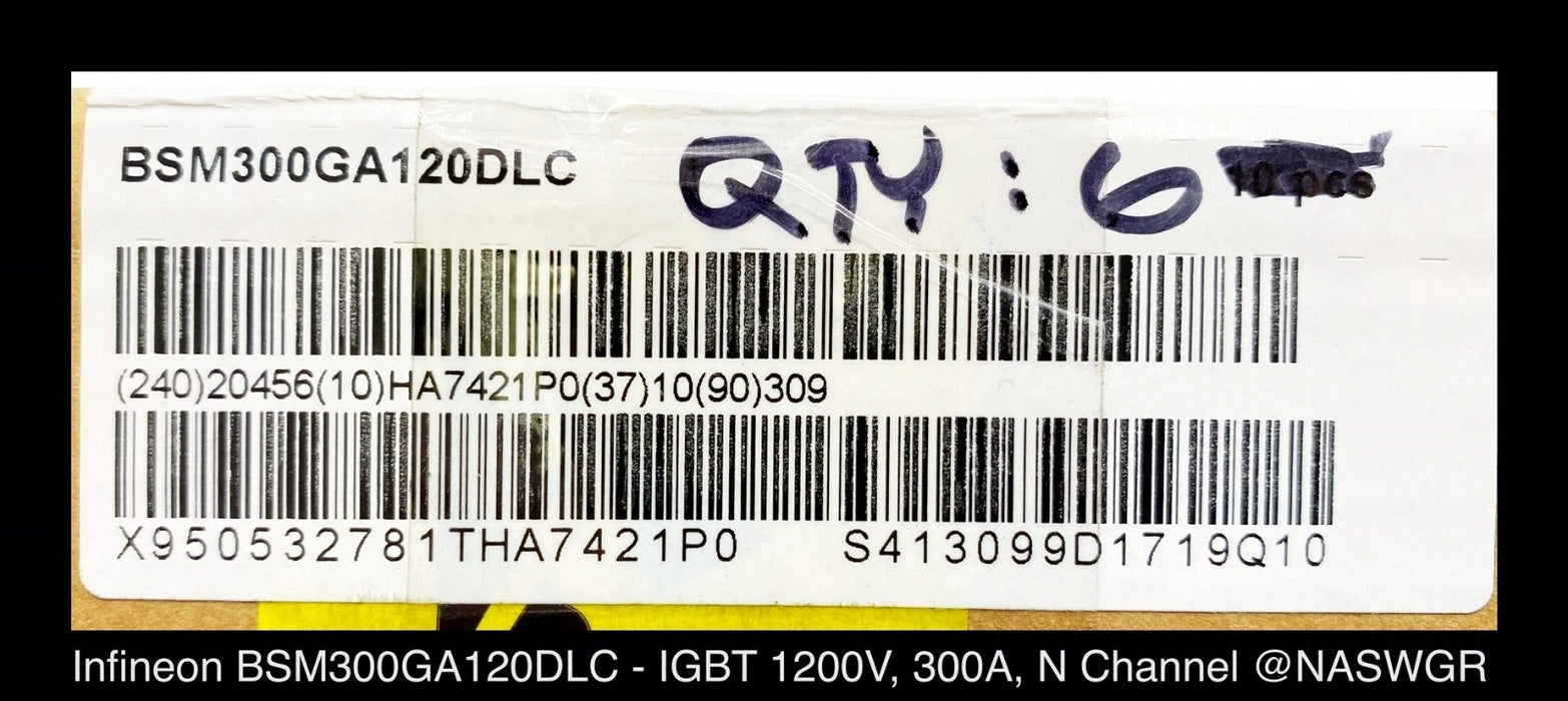 Infineon IGBT Module BSM300GA120DLC 300A