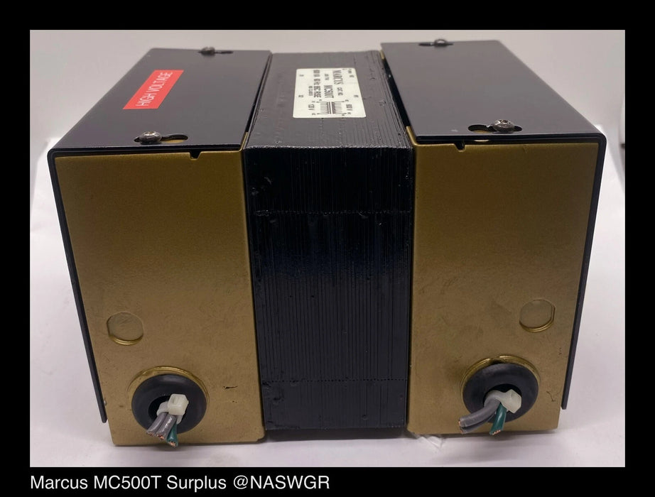 Marcus MC500T - 500VA/60Hz Class B Transformer