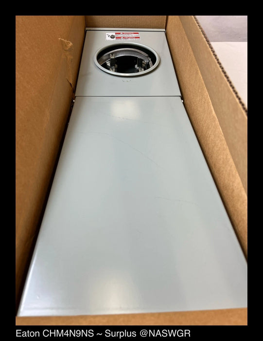 Eaton CHM4N9NS Pedestal Mount Metered 125A-120/240VAC Power Outlet Panel - Unused