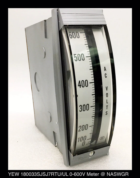 YEW 180033SJSJRTU/UL - 4" Vertical Panel Meter - 0-600V, AC