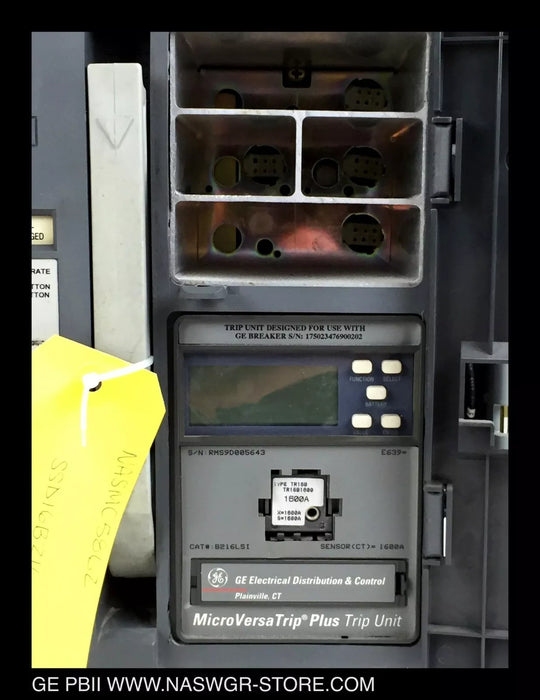 GE PowerBreak II SSD16B216 Circuit Breaker - 1600 Amp