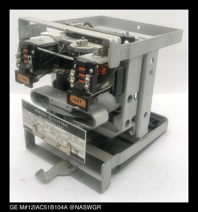 GE 12IAC51B104A Overcurrent Relay - 4/16 Amp