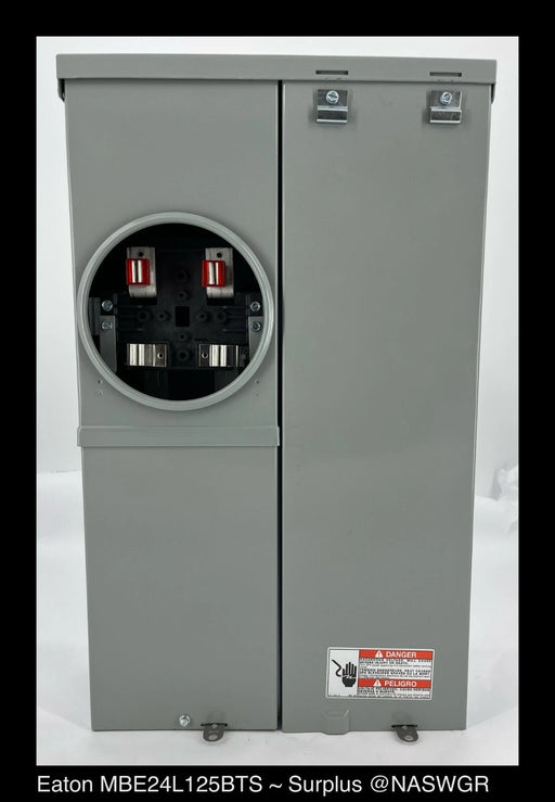 Eaton MBE24L125BTS Meter Breaker EUSERC Type BR 125 A, 120/240V