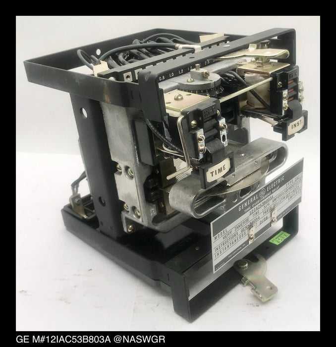 GE 12IAC51B18A Overcurrent Relay - 0.5/2 Amp
