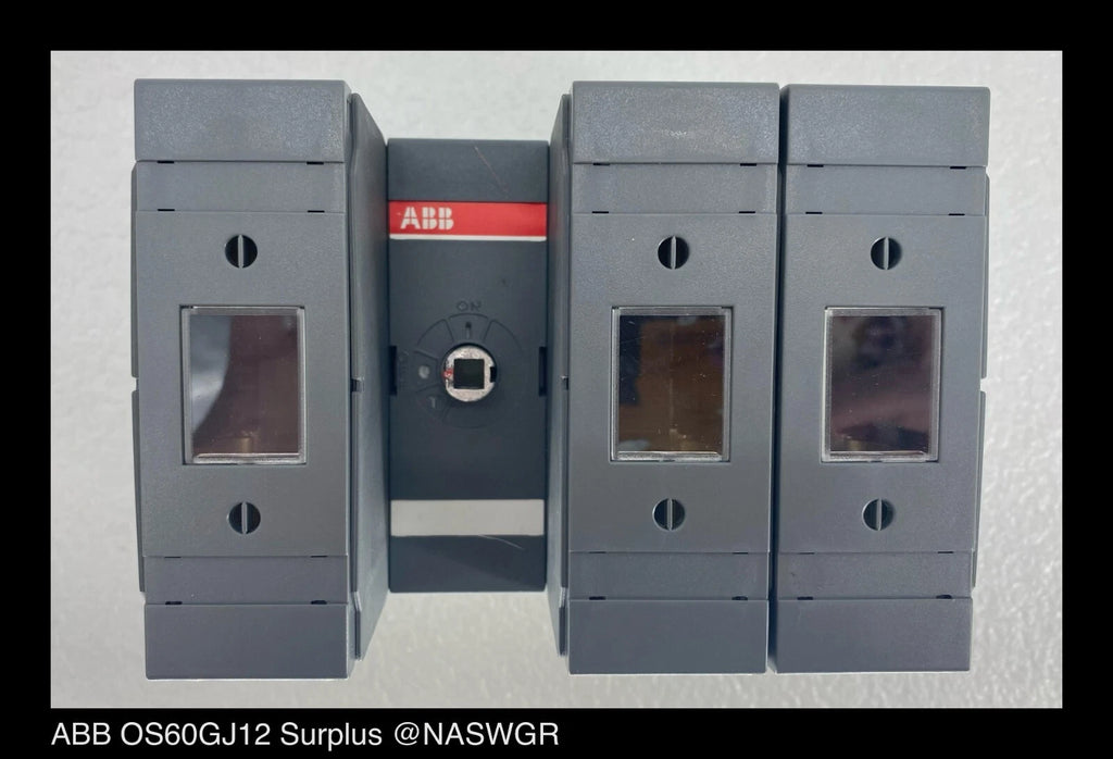 ABB Open Disconnects, OS60 Series Item# OS60GJ12 - Disconnect Switch ...