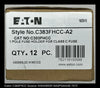 Eaton C383FHCC 1 Pole Fuse Holders for Class C Fuse - Sleeve of (12) 30A