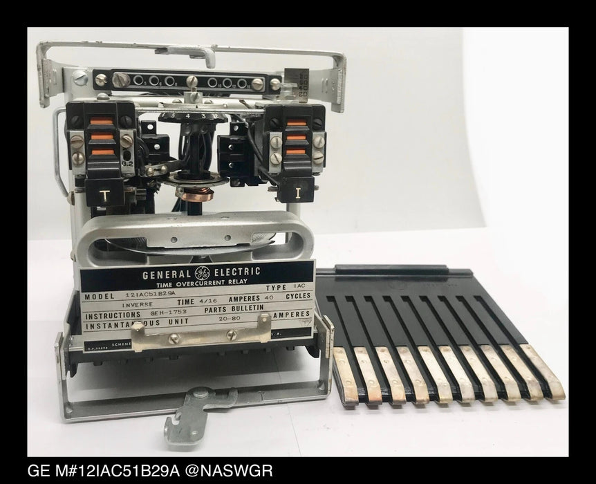 GE 12IAC51B29A Overcurrent Relay - 4/16 Amp