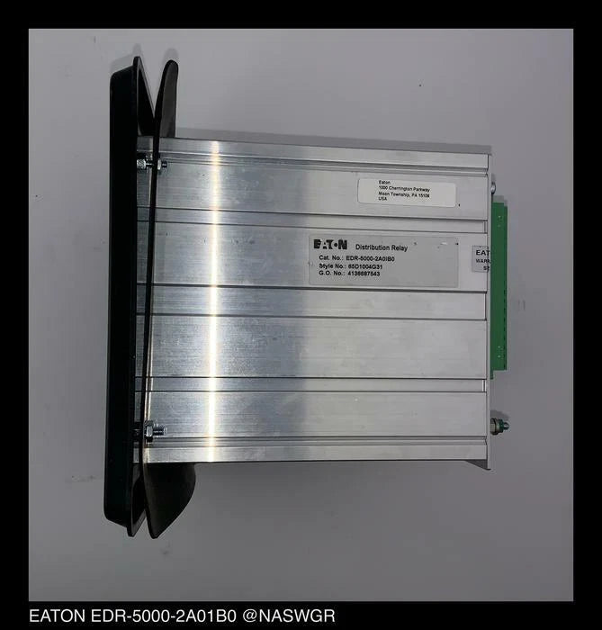 EATON EDR-5000-2A01B0 Directional Overcurrent Relay - 65D1004G31 Surplus
