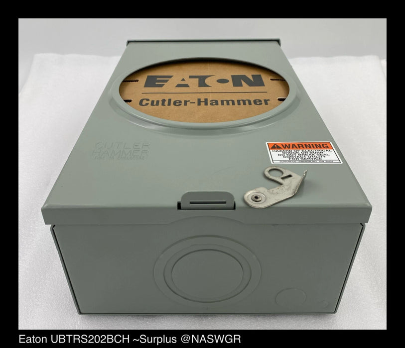 Eaton UBTRS202BCH Single Meter Socket 200A/600V - Unused