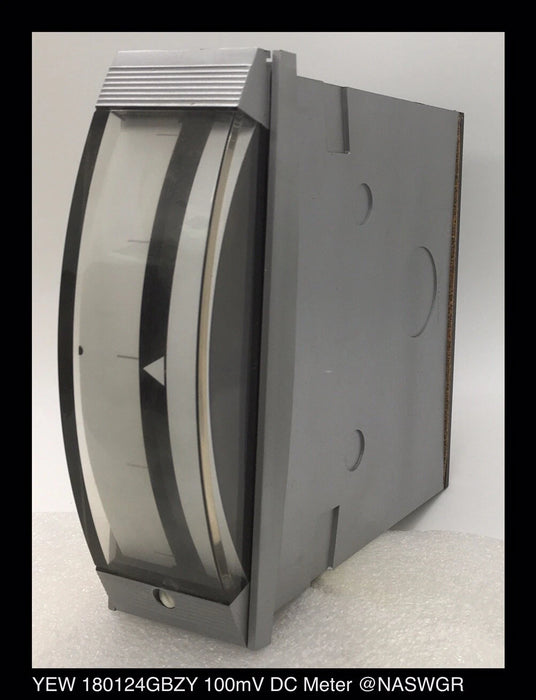 YEW 180124GBZY - 4" Vertical Panel Meter - 100-0-100mV DC
