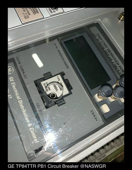 GE TP84TTR PowerBreak Circuit Breaker