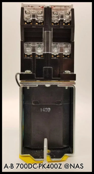 Allen-Bradley 700DC-PK400Z2 Relay - 230/250VDC Coil - 8 pole w/Diode