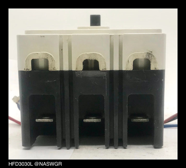 Westinghouse HFD3030L Molded Case Circuit Breaker w/ Aux and Al/Lo Switch - 30 Amp