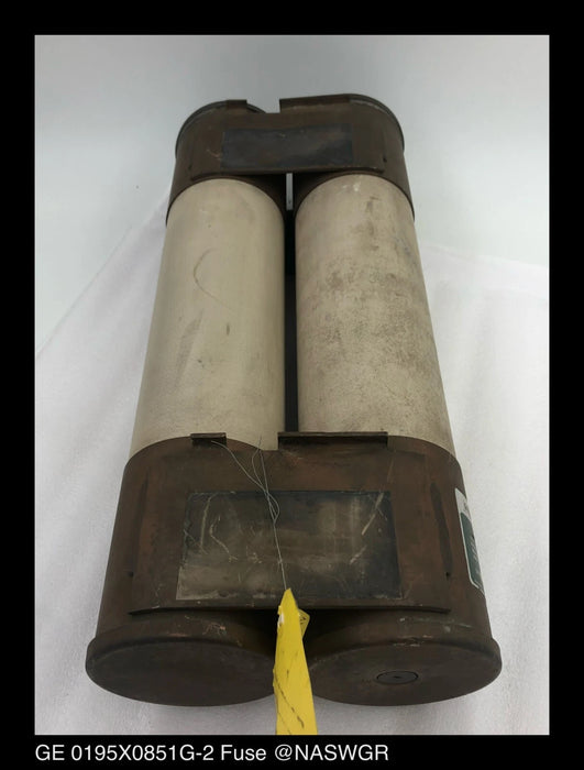 GE 0195X0851G-2 EJ-1 Fuse - 150 Amp General Electric EJ-1 Double Barrell Fuse