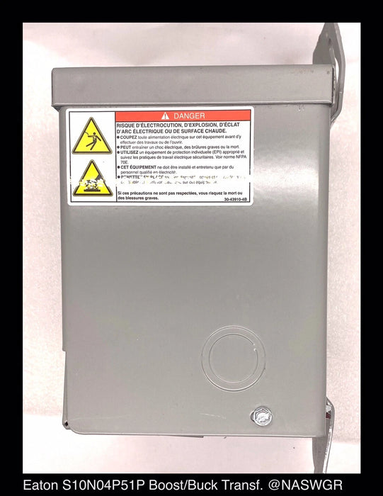 Eaton S10N04P51P Boost/Buck Encapsulated Transformer .5KVA - Surplus