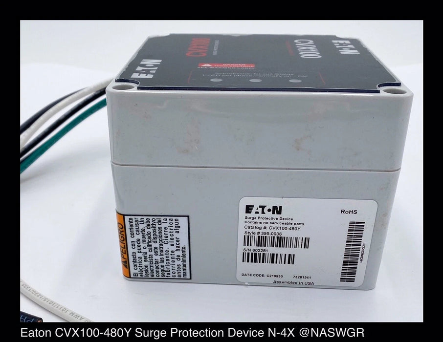 Eaton CVX100-480Y Surge Protective Device - Surplus