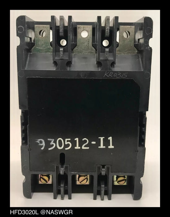Westinghouse HFD3020L Molded Case Circuit Breaker - 20 Amp