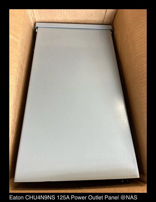 Eaton CHU4N9NS 125A Power Outlet Meter Panel - Unused