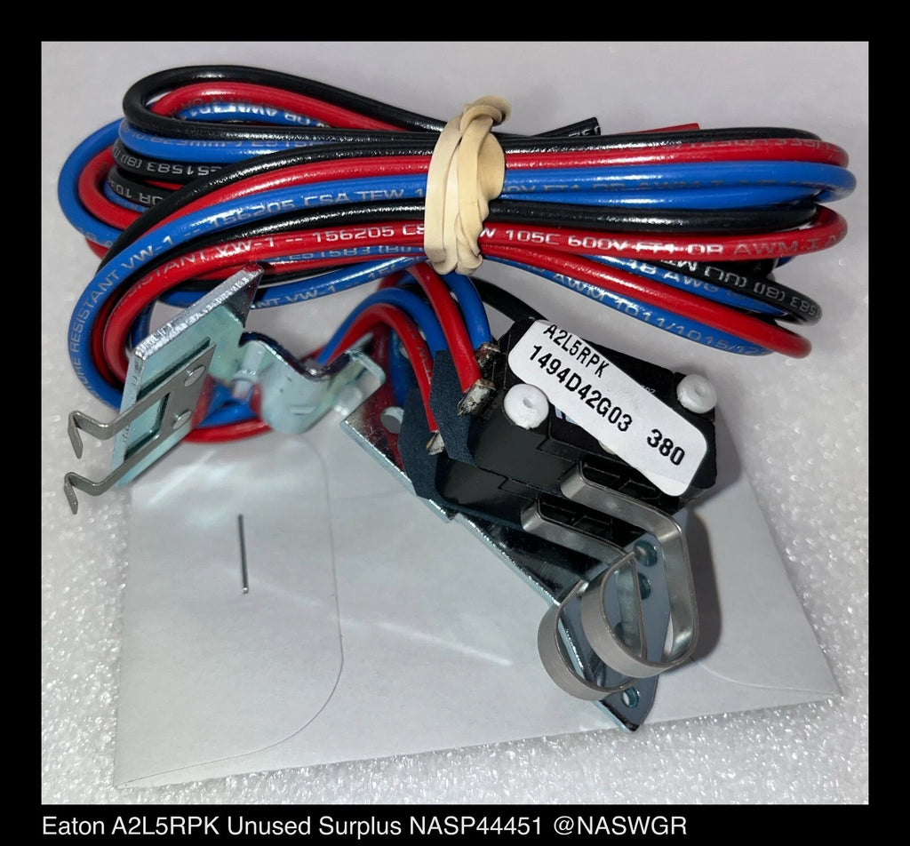 Eaton A2L5RPK Molded Case Circuit Breaker Accessory Alarm Switch - 1494D42G03