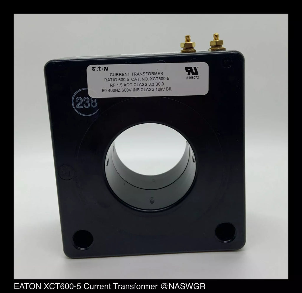 Eaton XCT600-5 External Current Transformer - 600:5 - Unused Surplus
