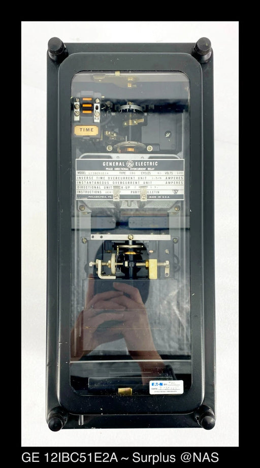 GE 12IBC51E2A Phase Directional Overcurrent Relay - 1.5/6 Amp - Tested/1Yr Wrnty