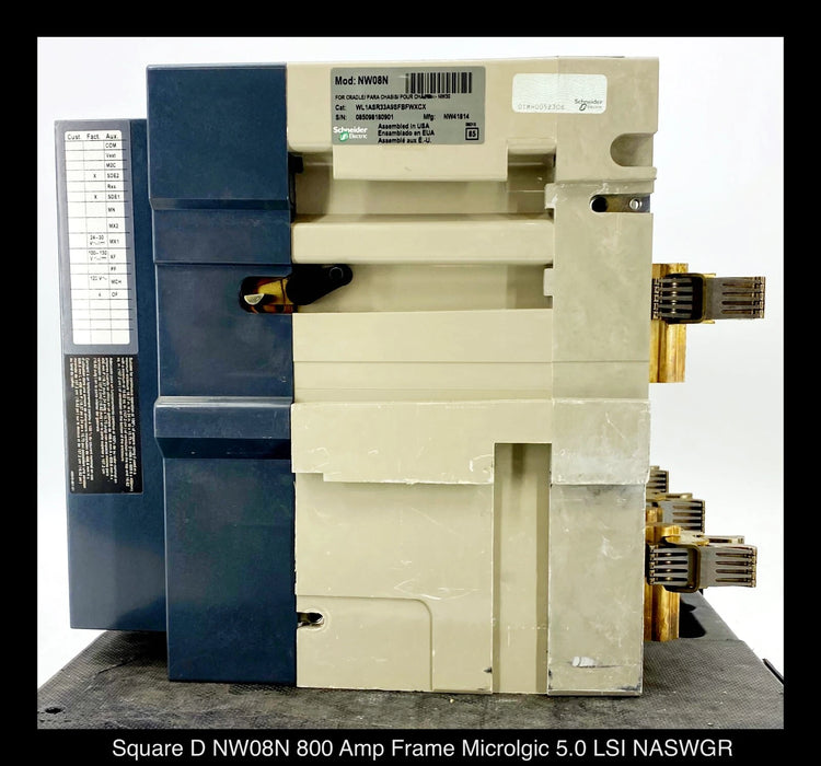 Square D MasterPact NW08N Circuit Breaker - 400 Amp