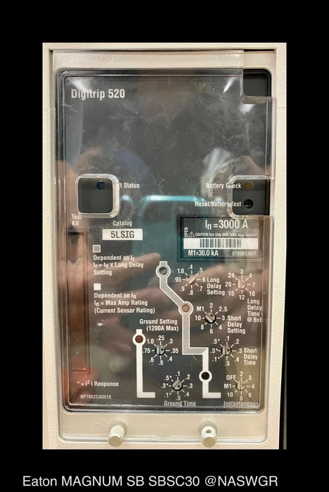 Eaton Magnum SB SBSC30 Circuit Breaker (E/O,D/O) - 3000 Amp
