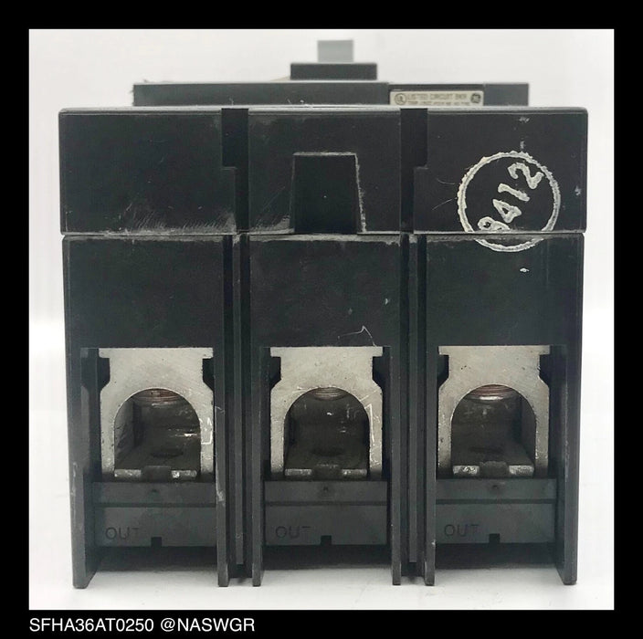 GE Spectra RMS SFHA36AT0250 Circuit Breaker - 200 Amp