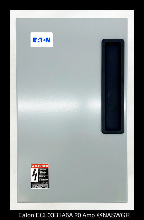 Eaton ECL03B1A6A Electrically Held Lighting Contactor - 20 Amp - Unused Surplus