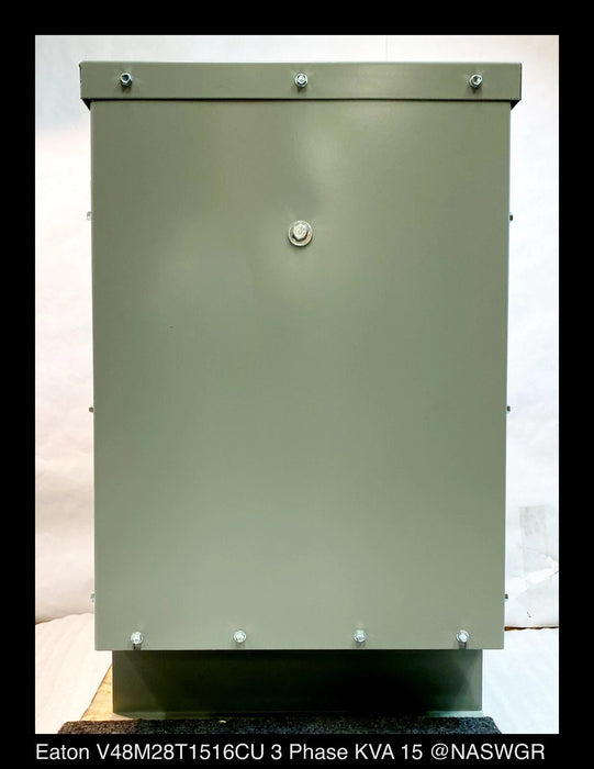 Eaton V48M28T1516CU Energy Efficient Transformer - 480:208Y/120v, 15kVA - Unused
