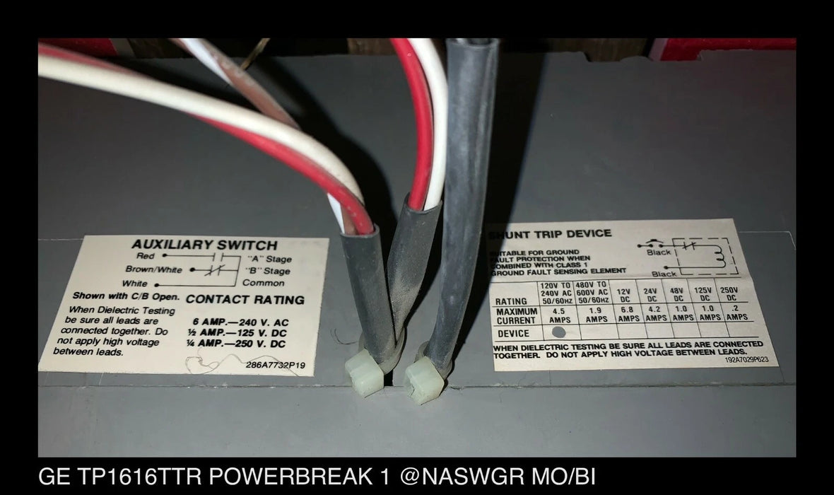 GE TP1616TTR PowerBreak Circuit Breaker